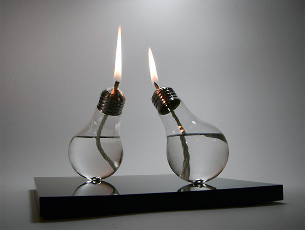 Ingenious Candles In The Shape Of Light Bulbs