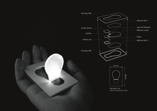 Pocket LED Light Concept