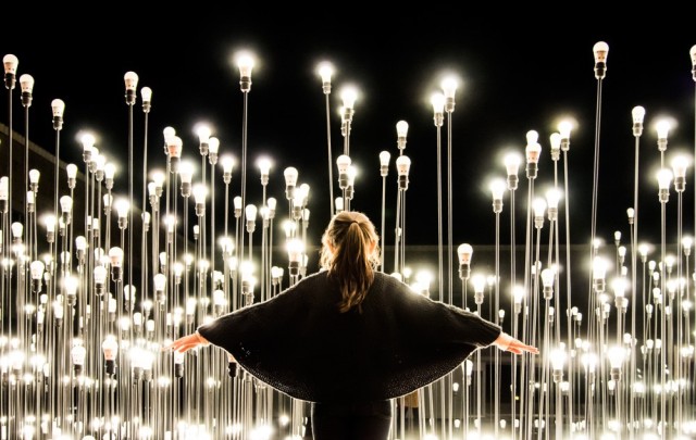 'LEDscape' Is A Labyrinth Of LED Lights