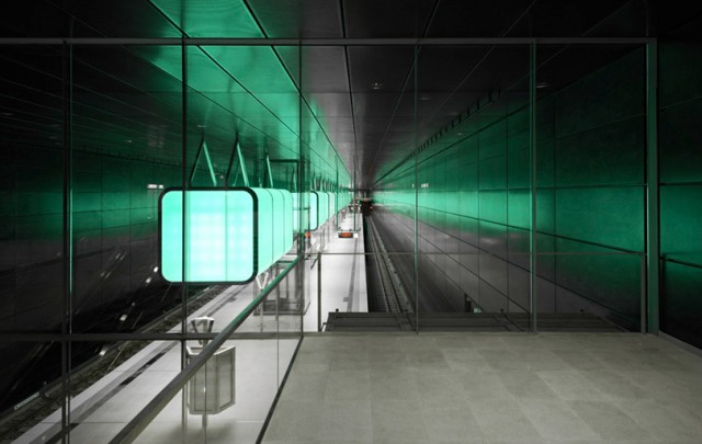 Hamburg - Hafencity Subway Station