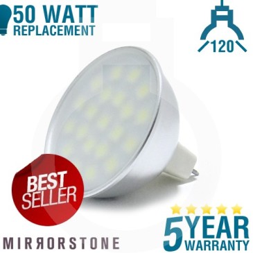 27 SMD MR16 LED Bulb = 50W Replacement