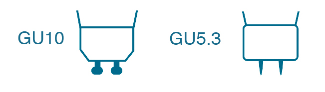 GU10 And GU5.3 Fittings