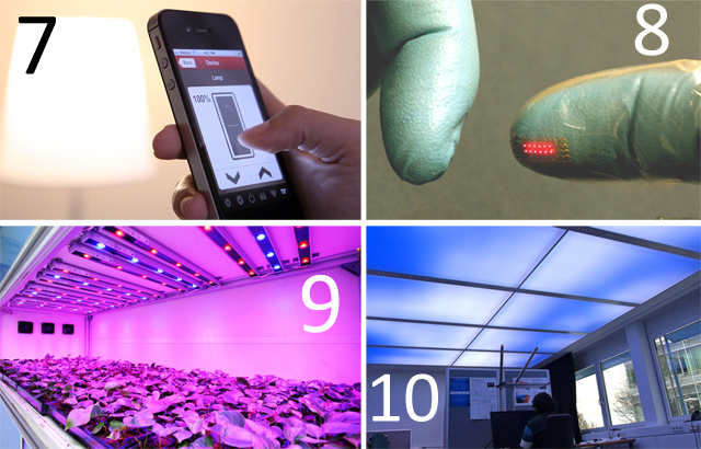 Examples Of Use Of LED Technology