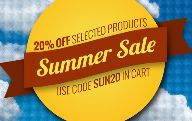 Summer Sale - 20% Off