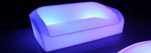 Couch With LED Strip Lights Lighting