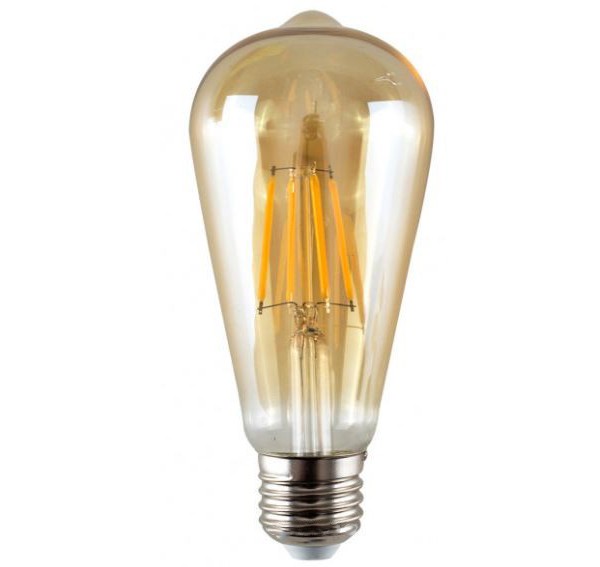 E27 Amber Bulb