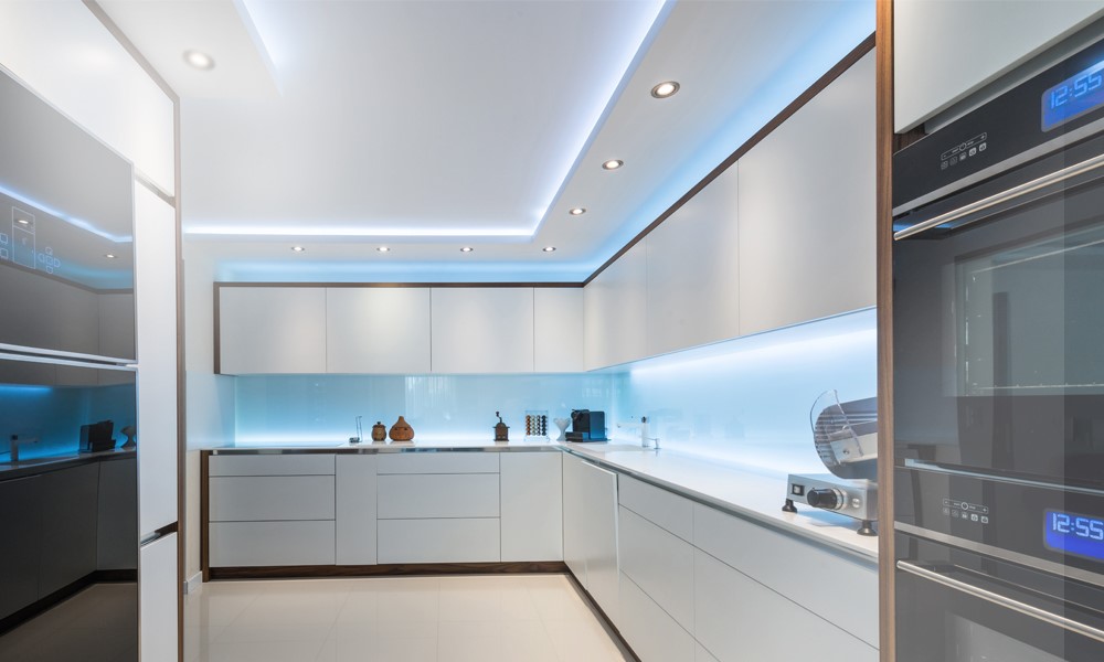 LED Strip Lights In Kitchen