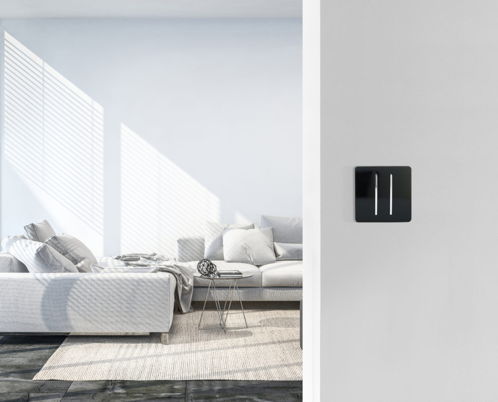 Modern living room with Trendi Light Switch