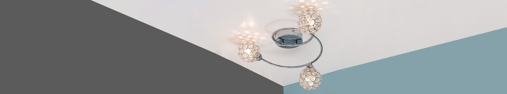 Crystal Ceiling Light