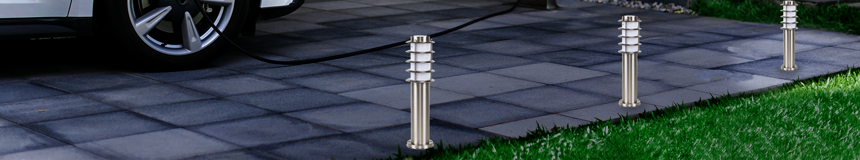 Stainless Steel Post Light